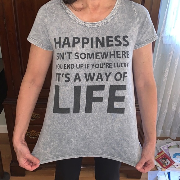 Happiness Graphic Tee - Picture 6 of 13